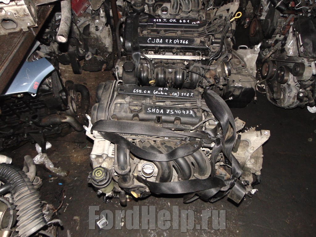 SHDA - Двигатель Ford Focus C-Max 1.6л 101лс 4.JPG