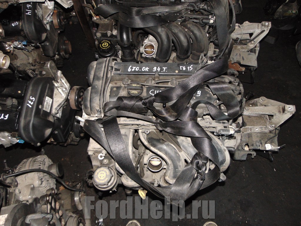 SHDA - Двигатель Ford Focus C-Max 1.6л 101лс 8.JPG